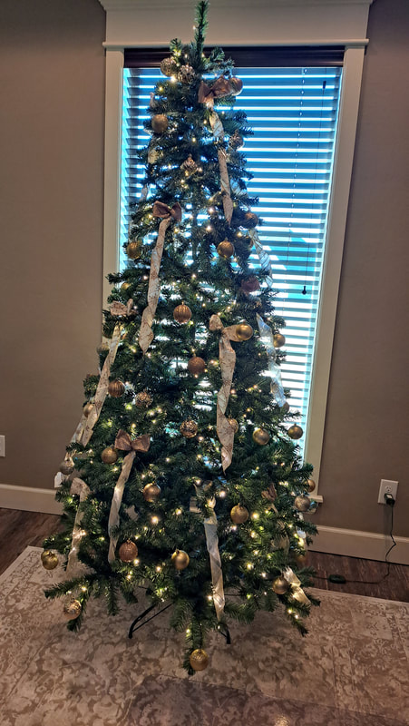 Christmas Tree with Bows