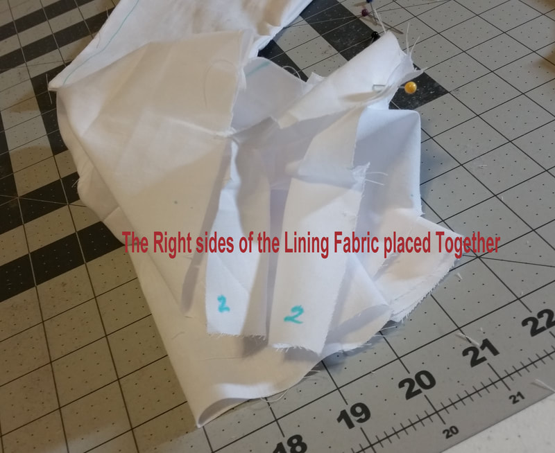 How to line a Bodice